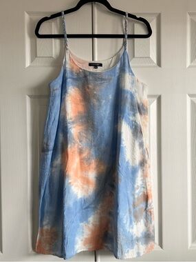 Tie-Dye Spaghetti Strap Sundress